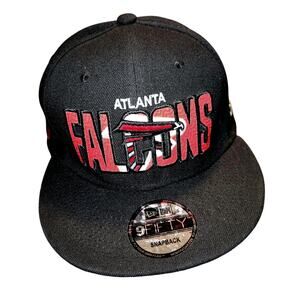 New Era Atlanta Falcons Black 2023 NFL Draft‎ 9FIFTY Snapback Hat